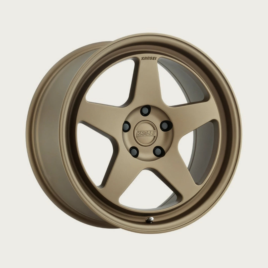 KNP - Textured Bronze, three-quarter view