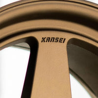 KNP - Textured Bronze, rim close-up