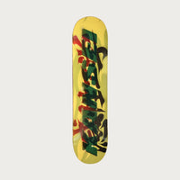 Kansei Yellow/Green SK8 Deck, front