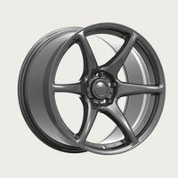 TANDEM - Gloss Gunmetal, three-quarter view