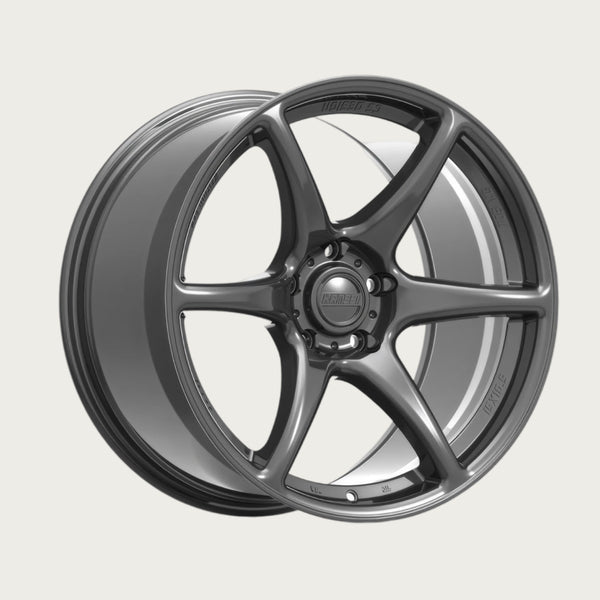 TANDEM - Gloss Gunmetal, three-quarter view