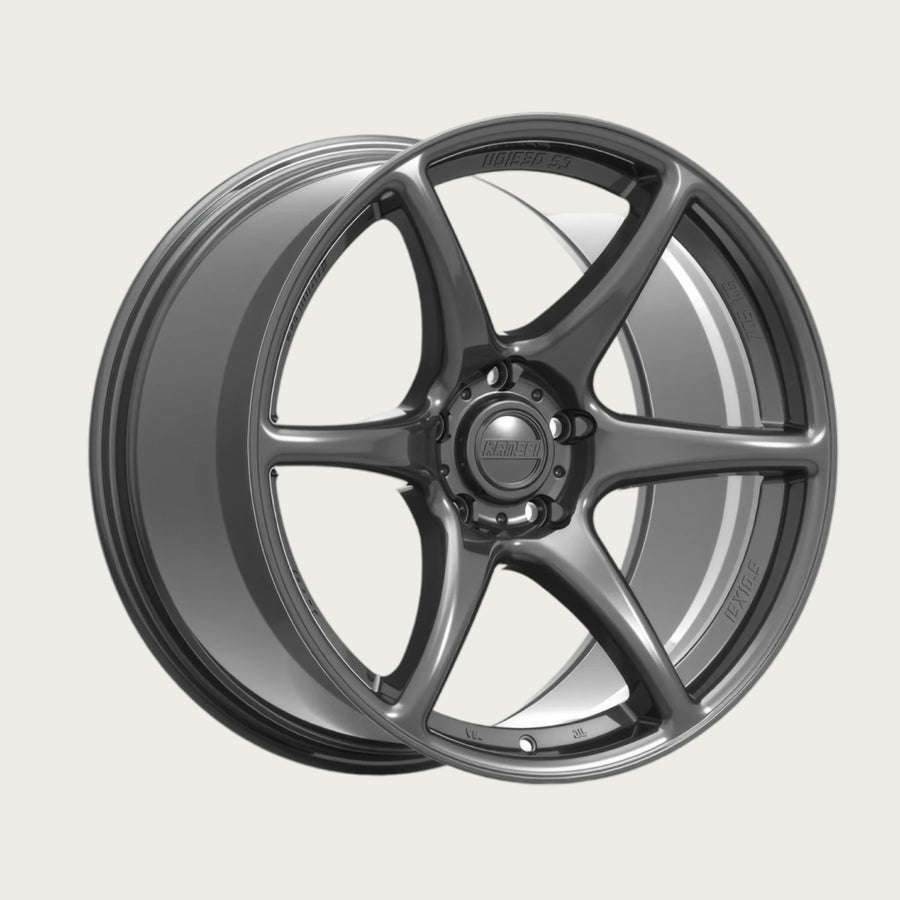 TANDEM - Gloss Gunmetal, three-quarter view