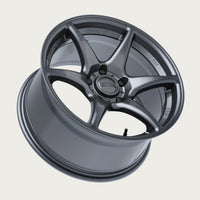 TANDEM - Gloss Gunmetal, laid flat