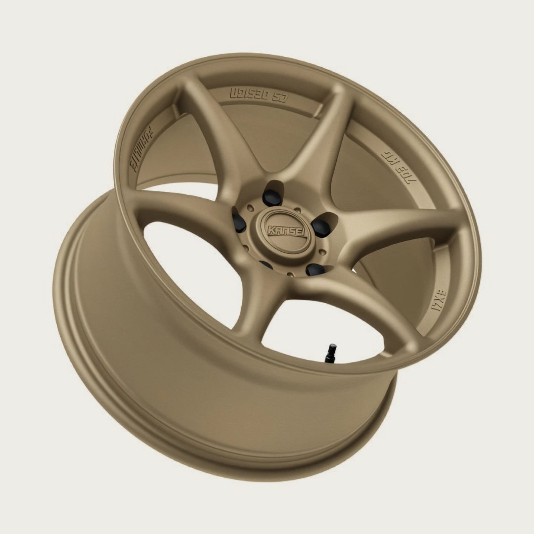 TANDEM - Textured Bronze, laid flat