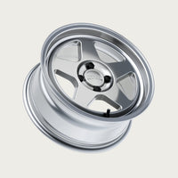 KNP 15" - Hyper Silver Machined Lip, laid flat