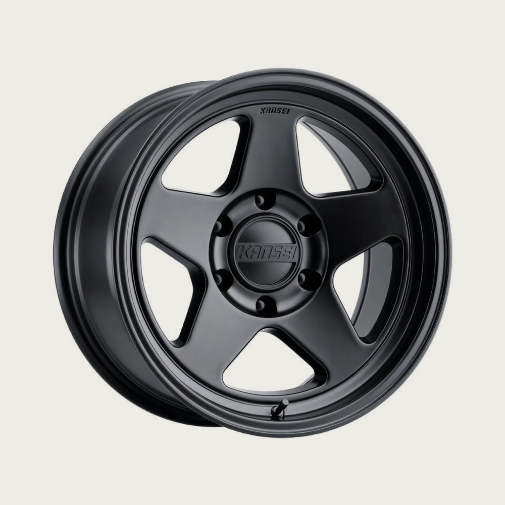 KNP Off-Road - Matte Black, three-quarter view