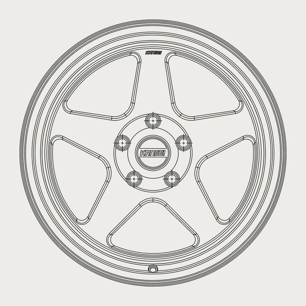 KNP - Gloss Gunmetal line art
