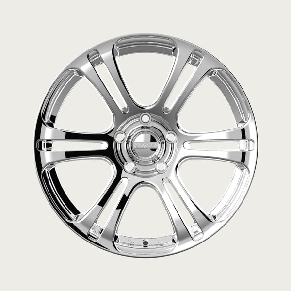 NEO - Chrome, face-on view