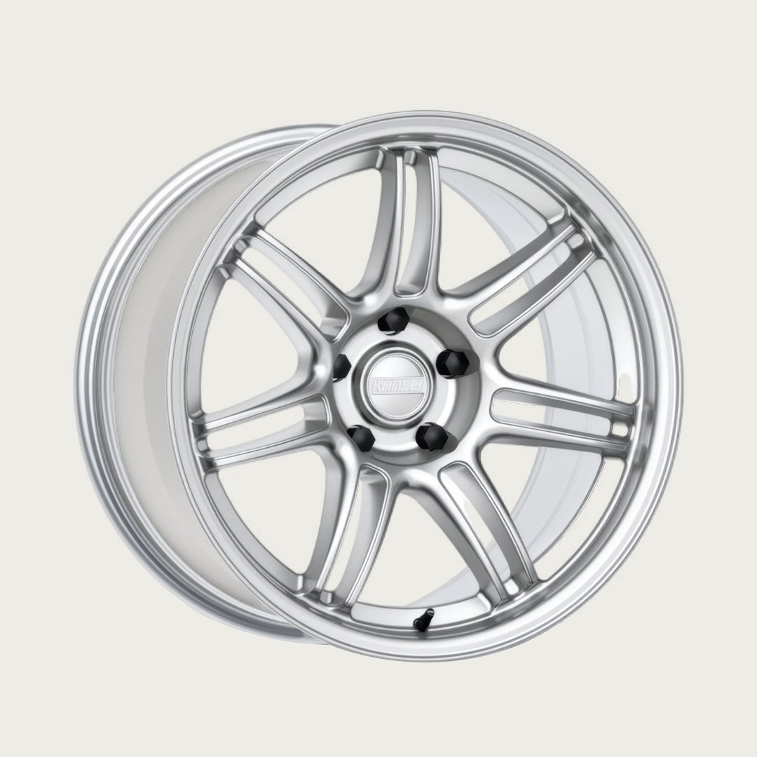 SEVEN - Hyper Silver, three-quarter view