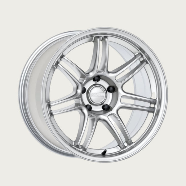 SEVEN - Hyper Silver, three-quarter view