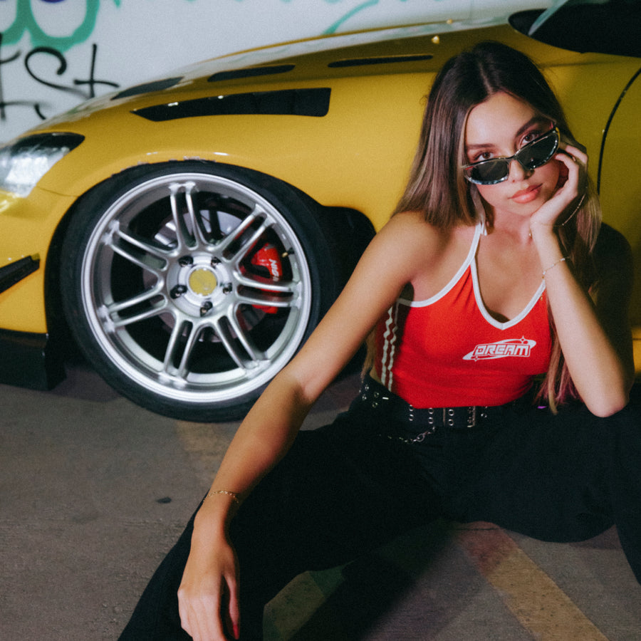 SEVEN - Hyper Silver, on a car