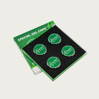 Special Edition Silver Gel Cap Boxed Set (4 pcs), Green