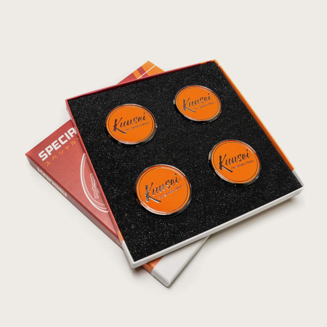 Special Edition Silver Gel Cap Boxed Set (4 pcs), Orange