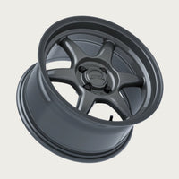 TANDEM 15" - Gloss Gunmetal, laid flat
