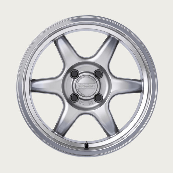 TANDEM 15" - Hyper Silver Machined Lip, face-on view