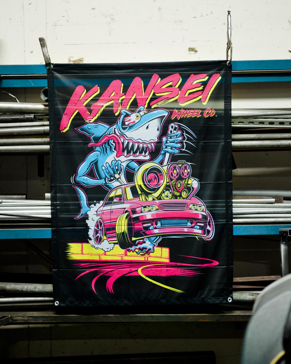 Ebisu Shark Banner – Kansei Wheels