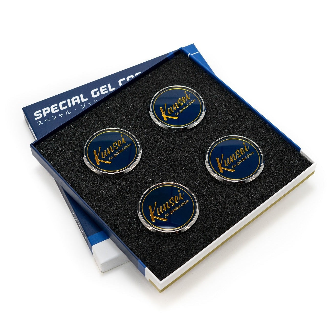 Special Edition Gold Gel Cap Boxed Set (4 pcs) – Kansei Wheels