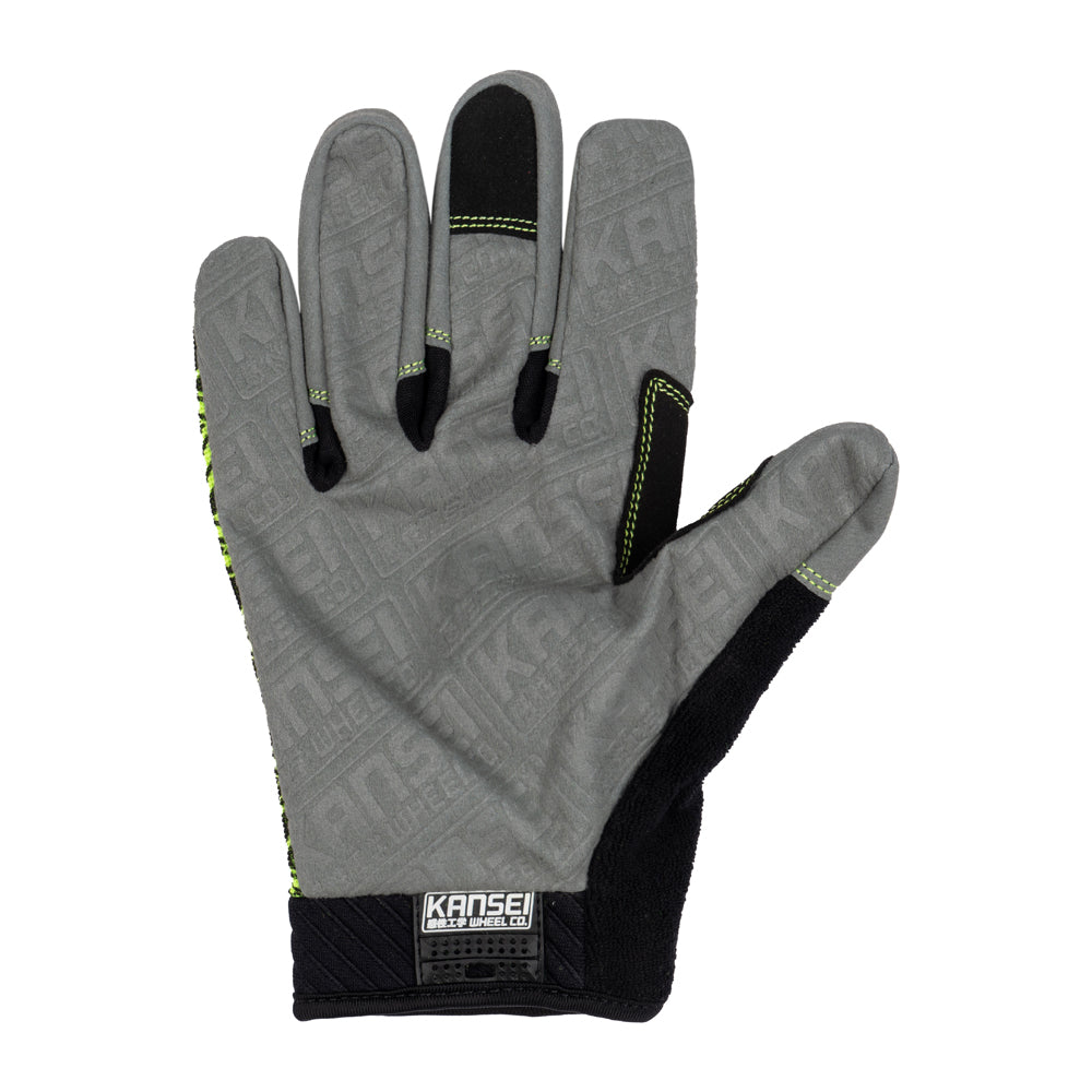 Kansei Touch Screen Mechanic Gloves (Green)