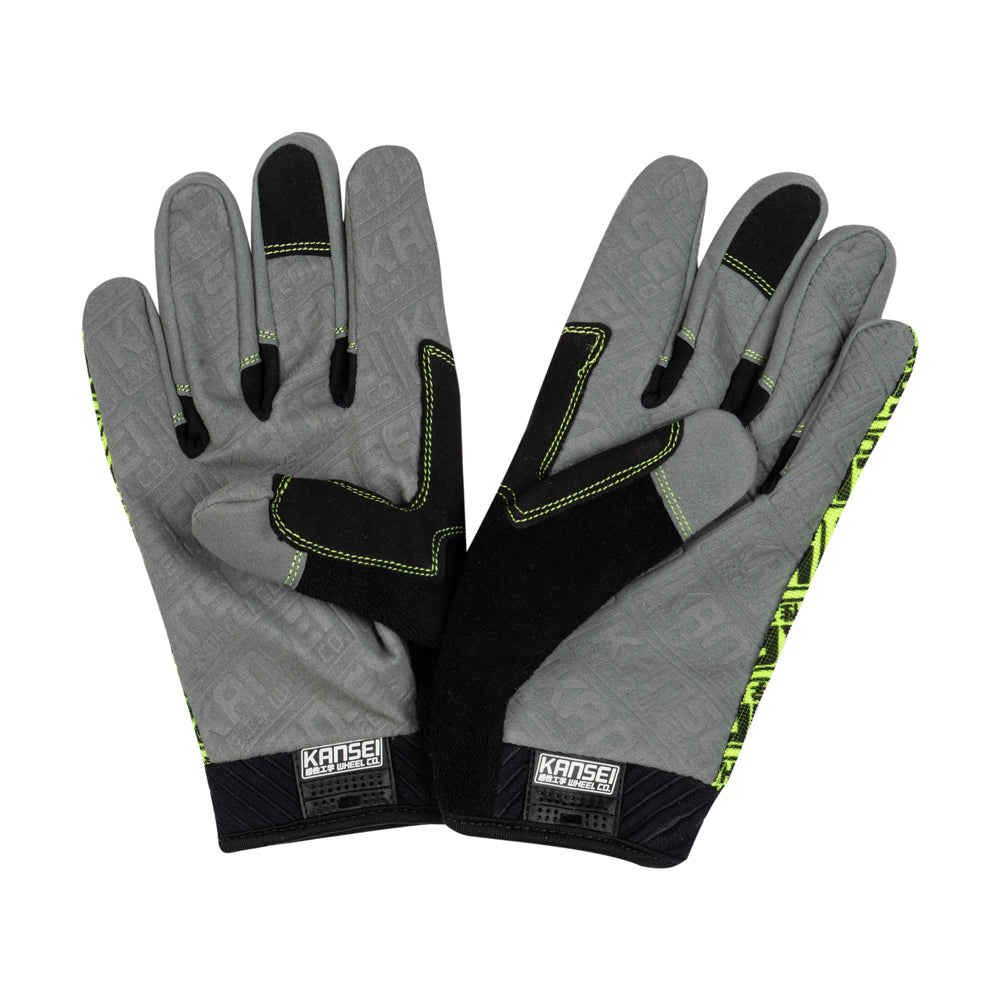 Kansei Touch Screen Mechanic Gloves (Green)