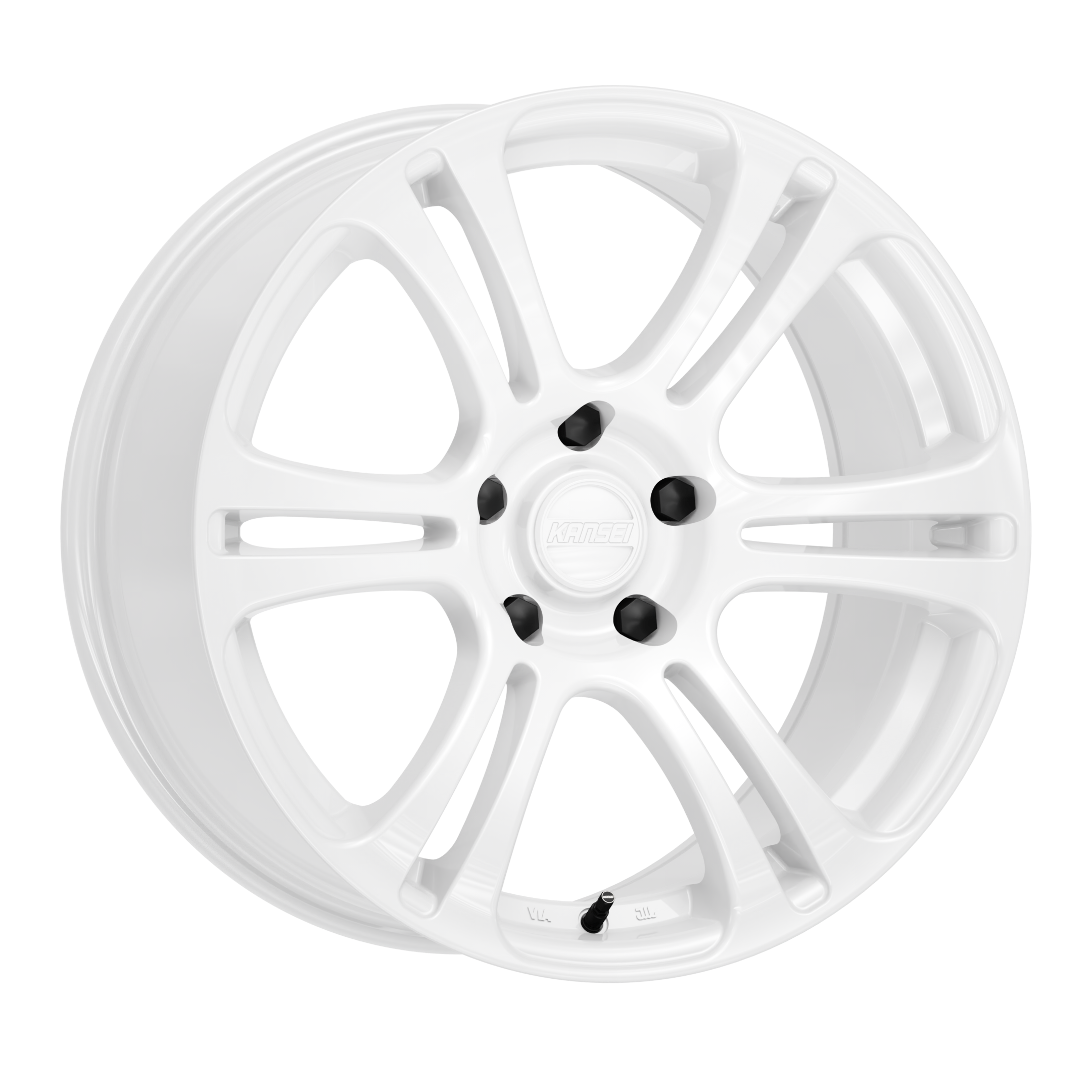 NEO - Gloss White – Kansei Wheels NEO - Gloss White – Kansei Wheels