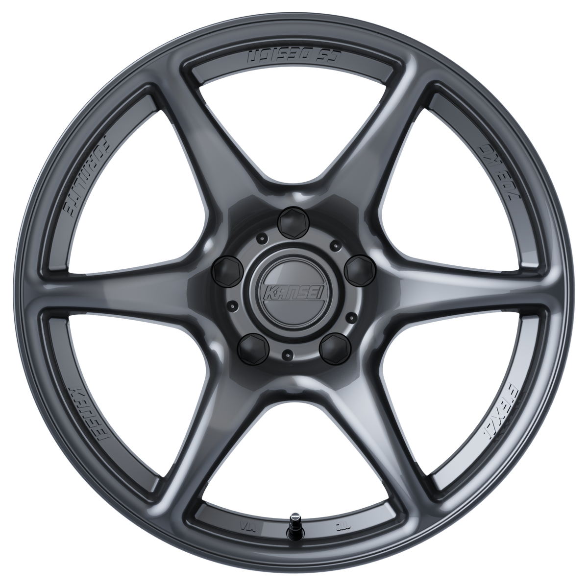 TANDEM - Gloss Gunmetal – Kansei Wheels TANDEM - Gloss Gunmetal – Kansei Wheels